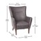 Flash Furniture Dark Gray Faux Leather Wingback Accent Chair QY-B235-DGY-GG - alternate 7